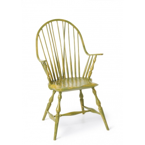 Custom color Continuous-arm Windsor Chair with brace
