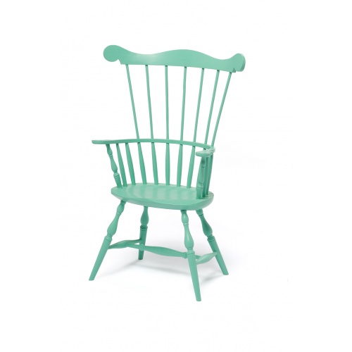 custom green Toddler Comb Back Windsor Chair